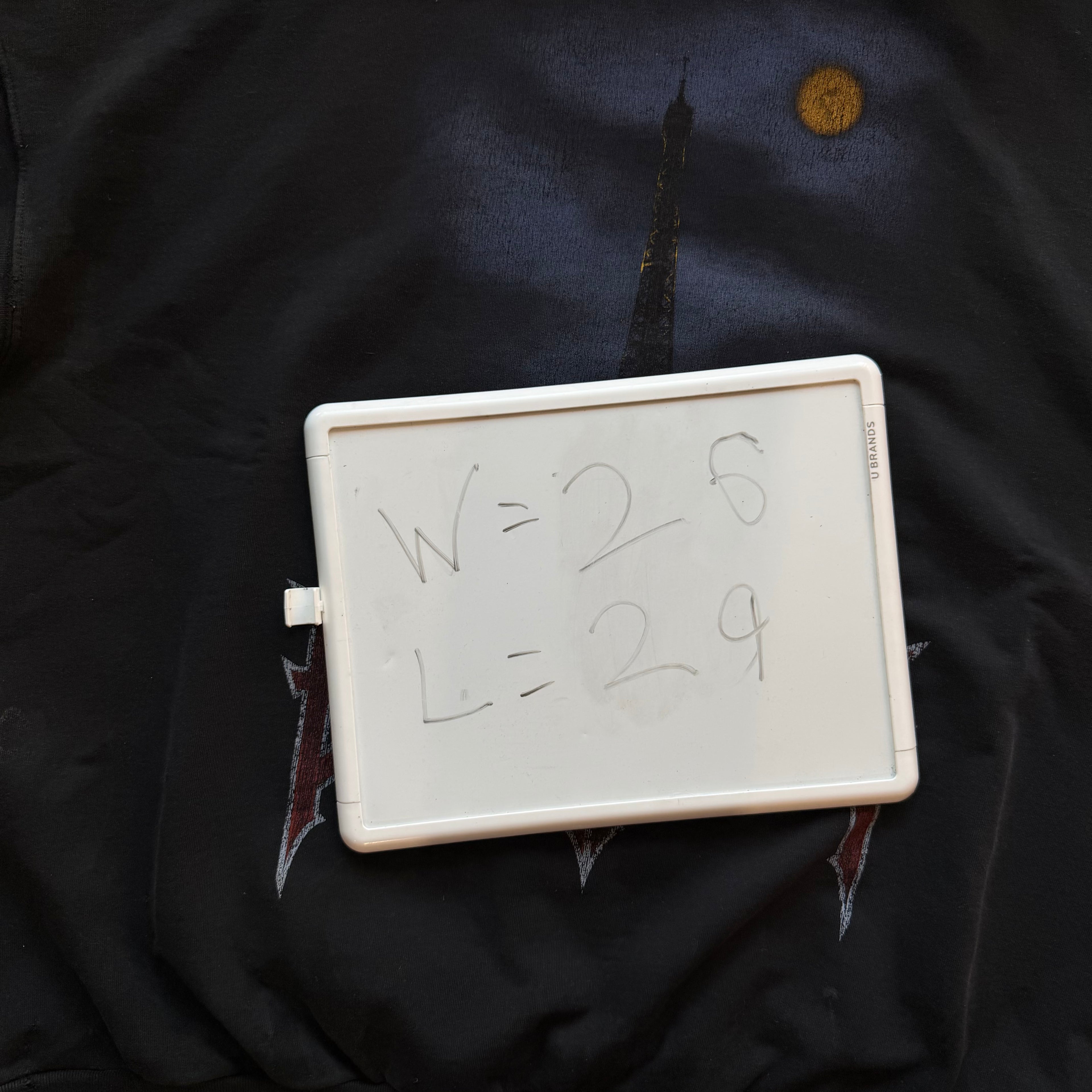 M Brand New Balenciaga Paris Moon Hoodie