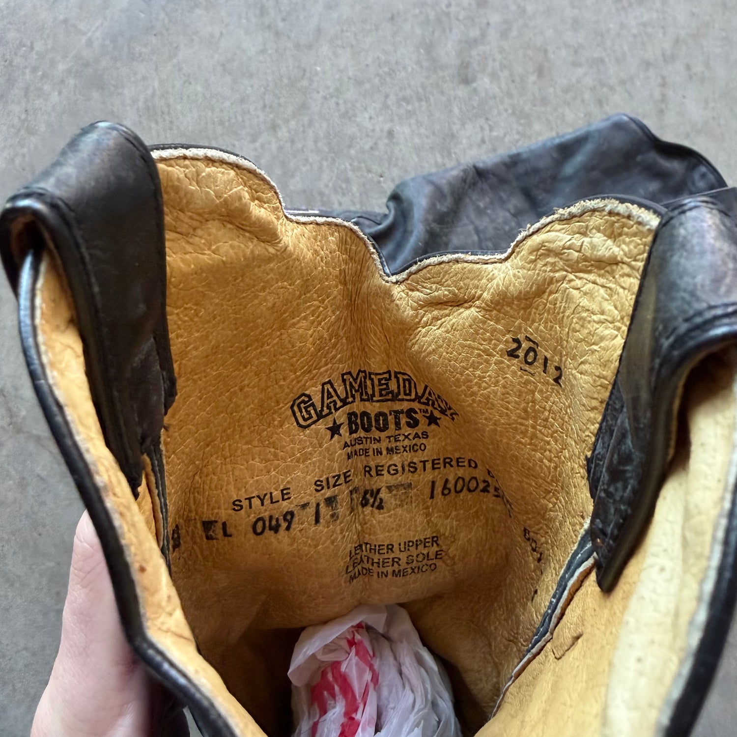 5.5w Used 00s TCU Gameday Boots