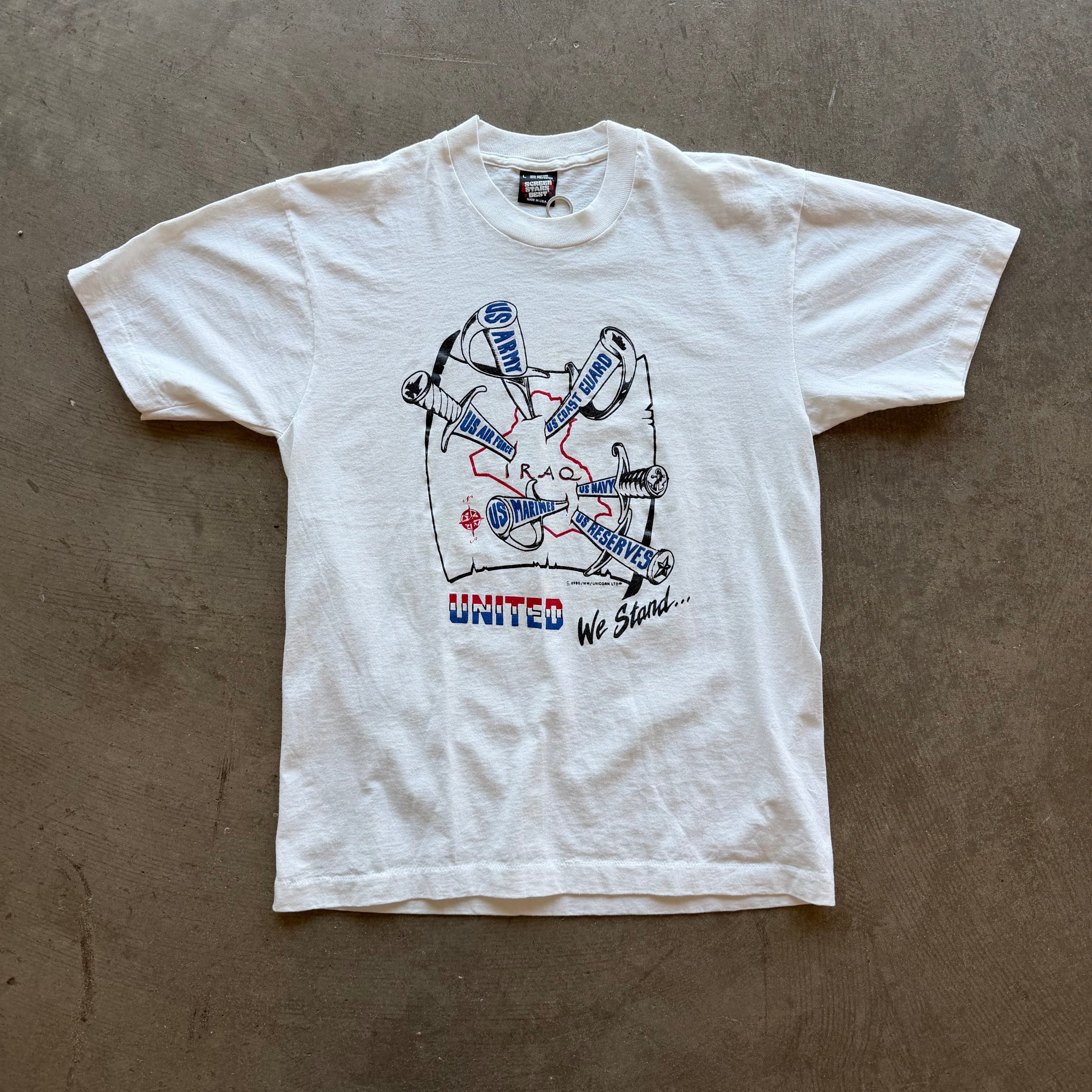 L USA Armed Forces Tee