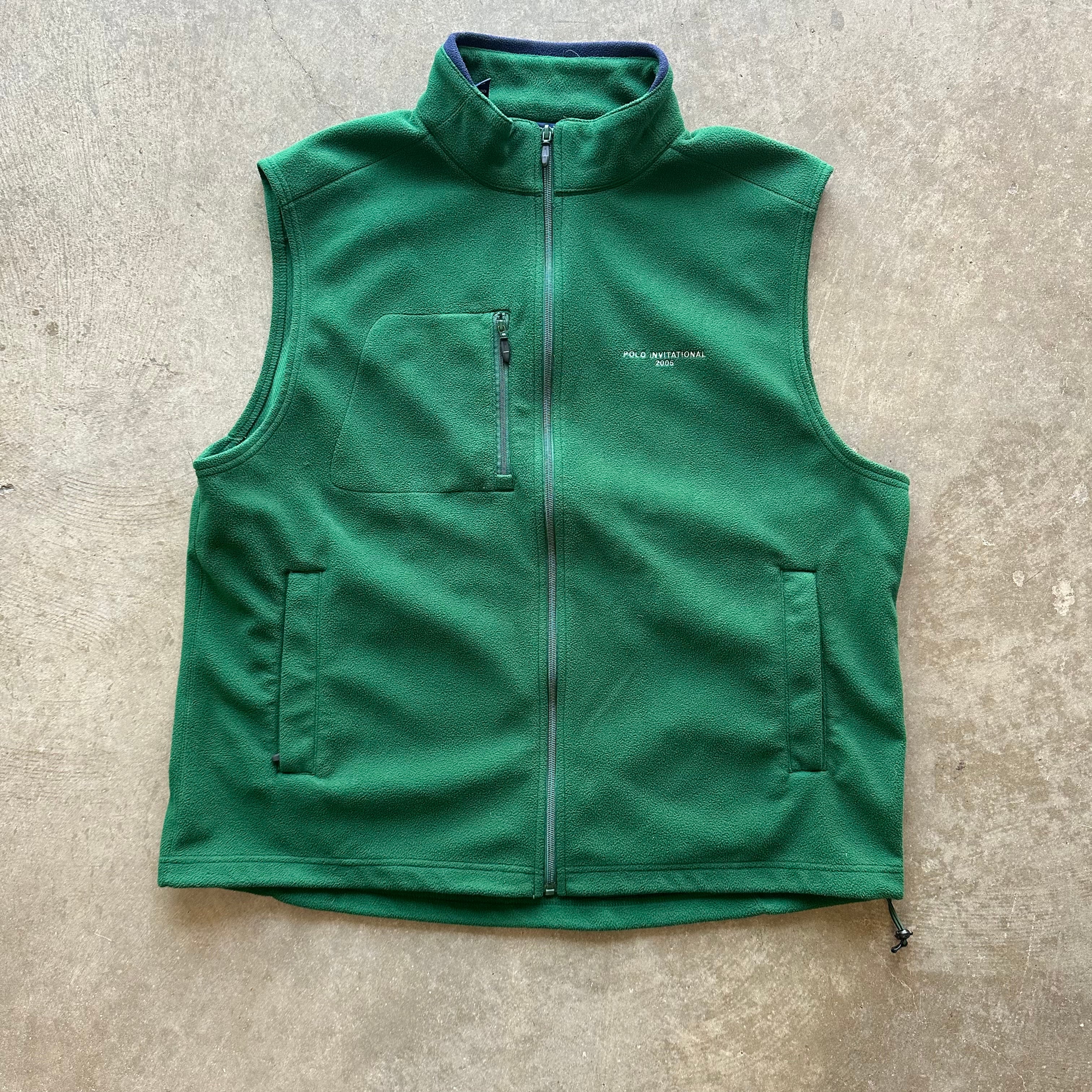 XL 05 Polo Golf Fleece Vest