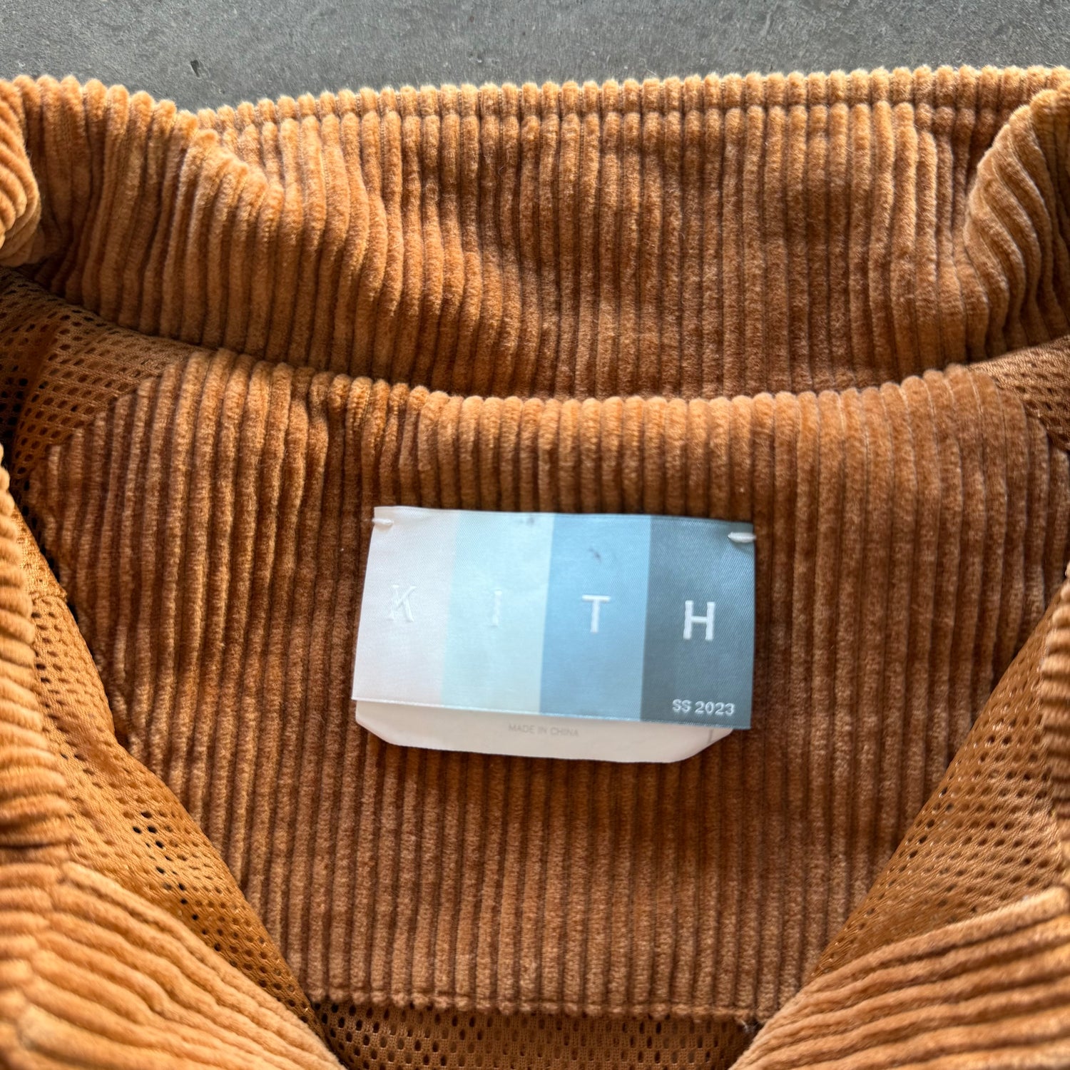 L Kith Linden Retro Quarterzip Carmelite