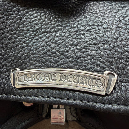 S Chrome Hearts Leather Vest