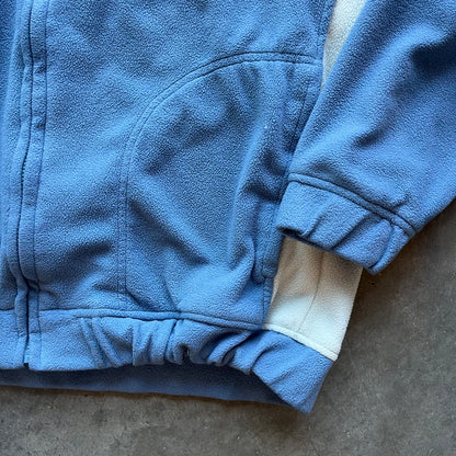 L Y2K Fubu Fleece Full Zip Hoodie