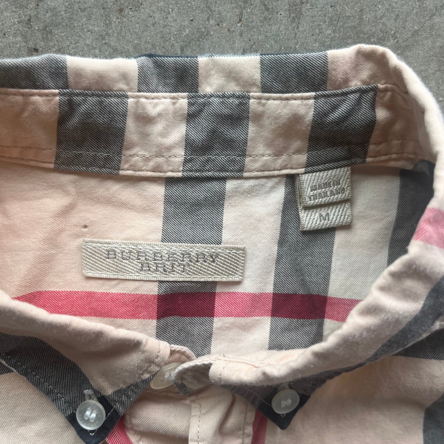M Burberry Britt Button Up