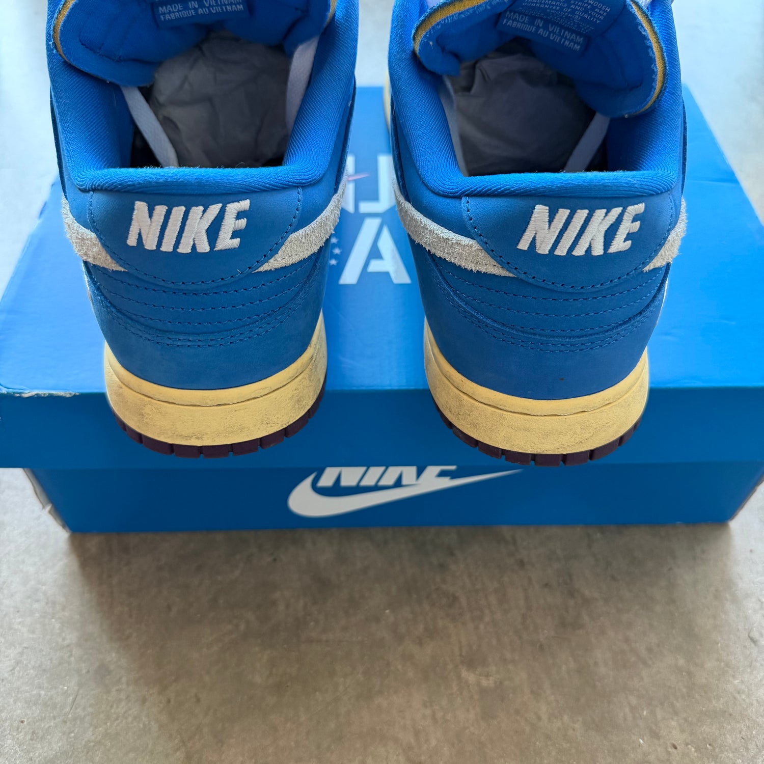 13 Used Nike Dunk Low UNDFTD