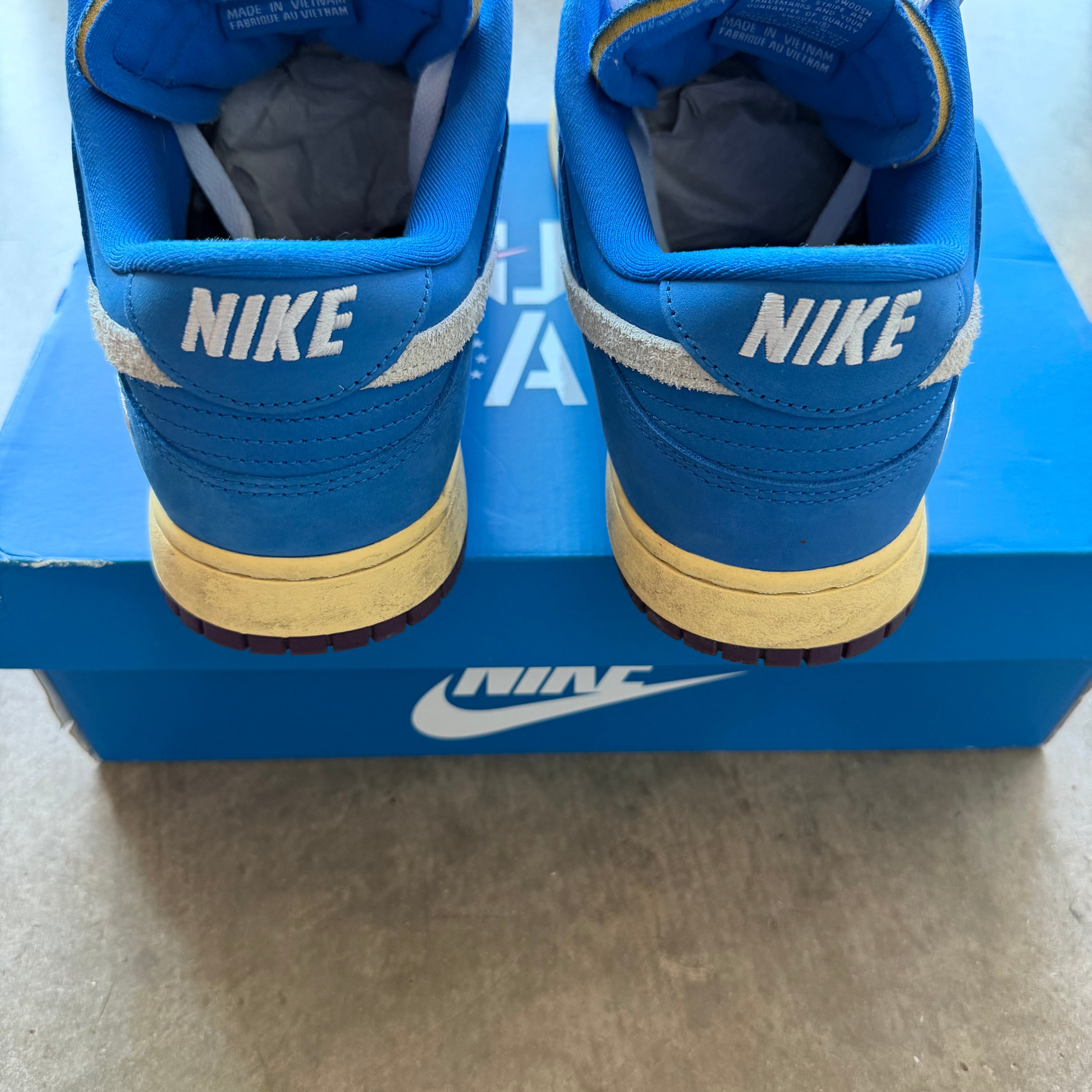 13 Used Nike Dunk Low UNDFTD