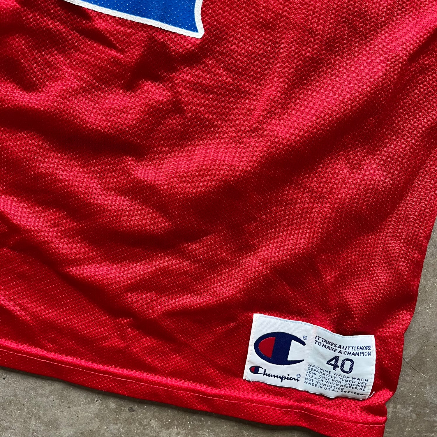 M 90s Sixers Stackhouse Jersey