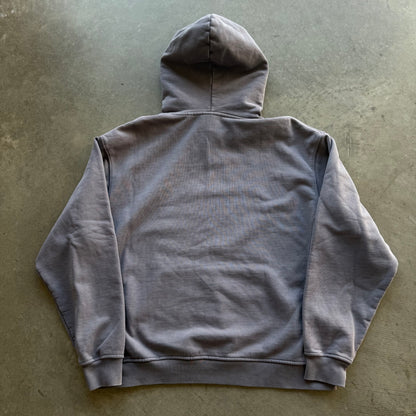M Kith Purple Overdyed Hoodie