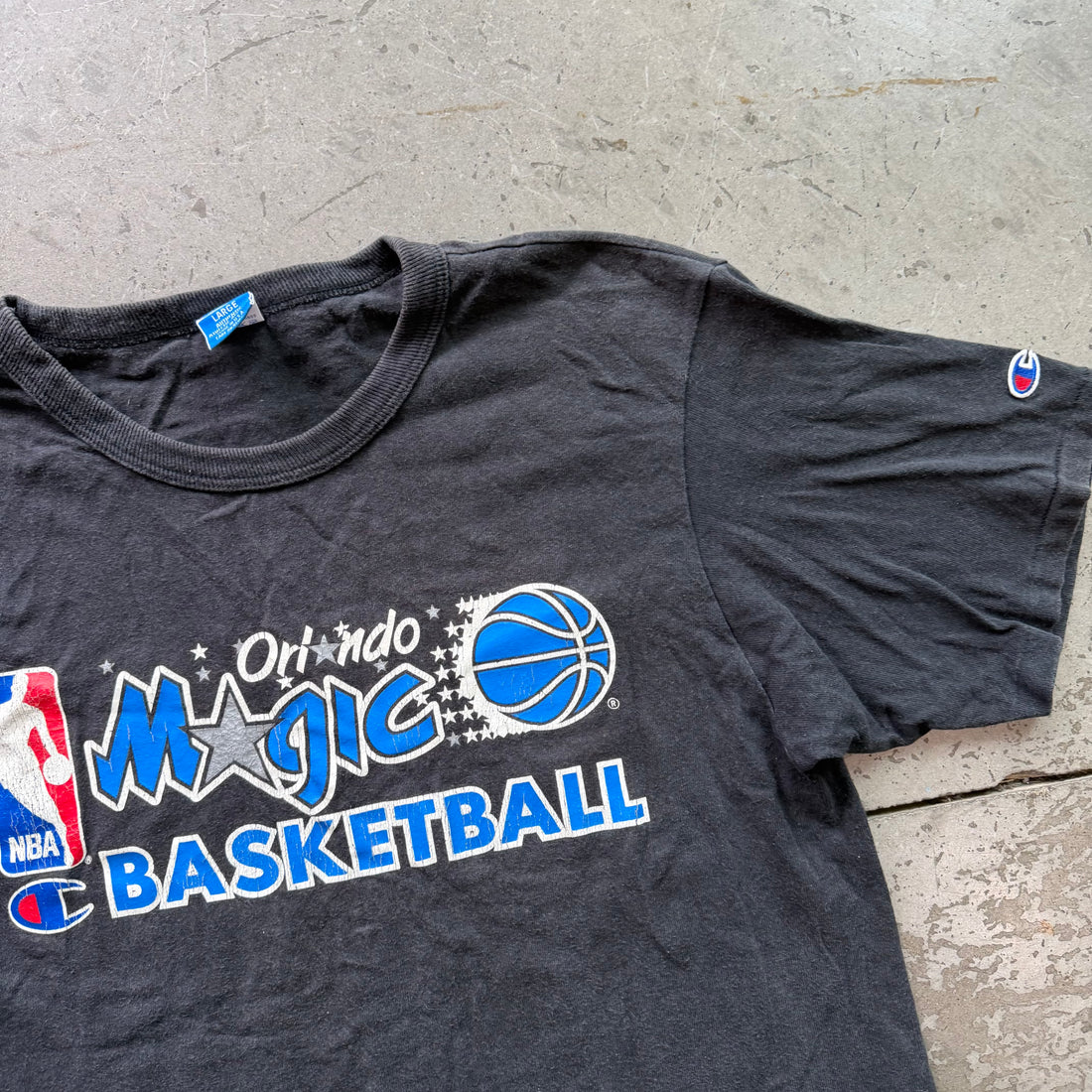 L 90s Orlando Magic Champion Tee