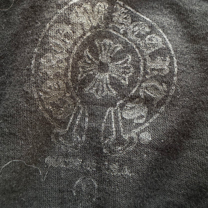 L Chrome Hearts Staff Tee Orange Blue