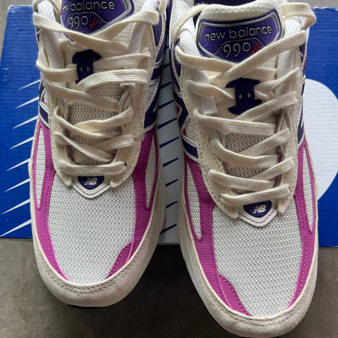 10.5 New Balance 990 Magenta Pop