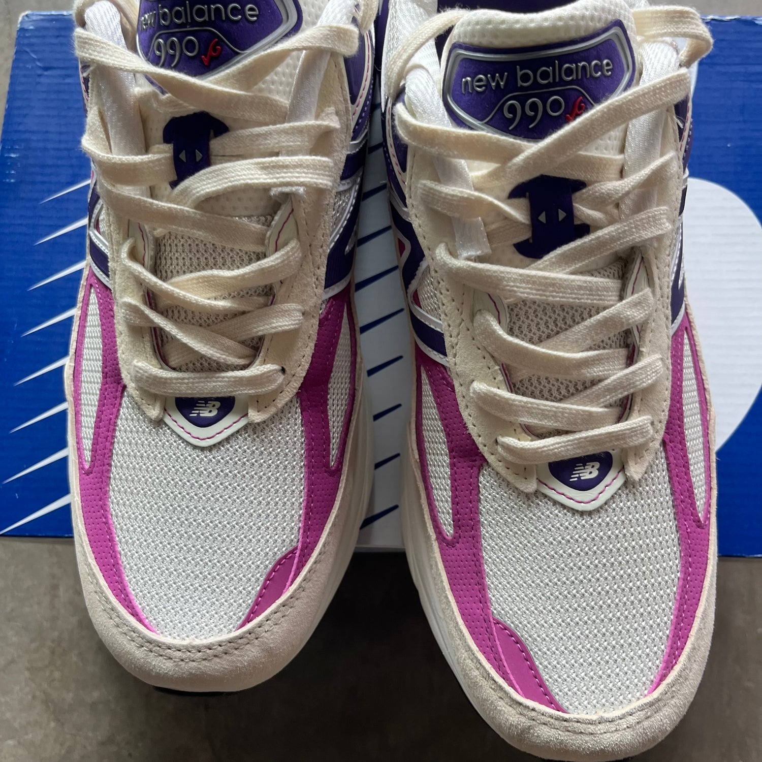 10.5 New Balance 990 Magenta Pop