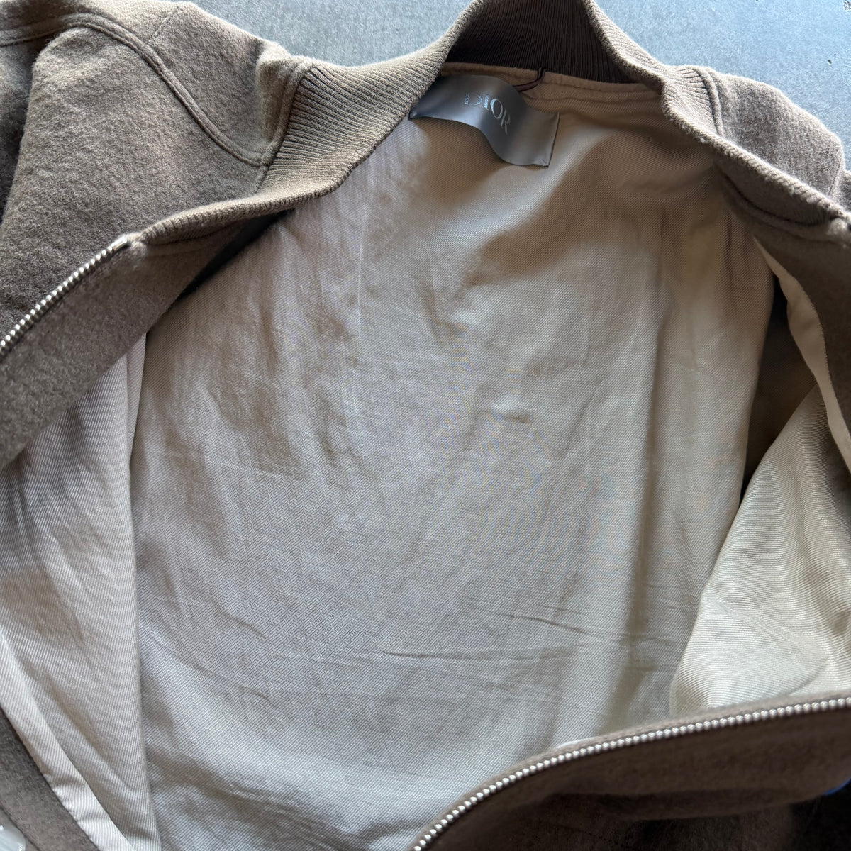 XL Dior Jack Kerouac “Life is Life, Kind is Kind” Varsity Jacket
