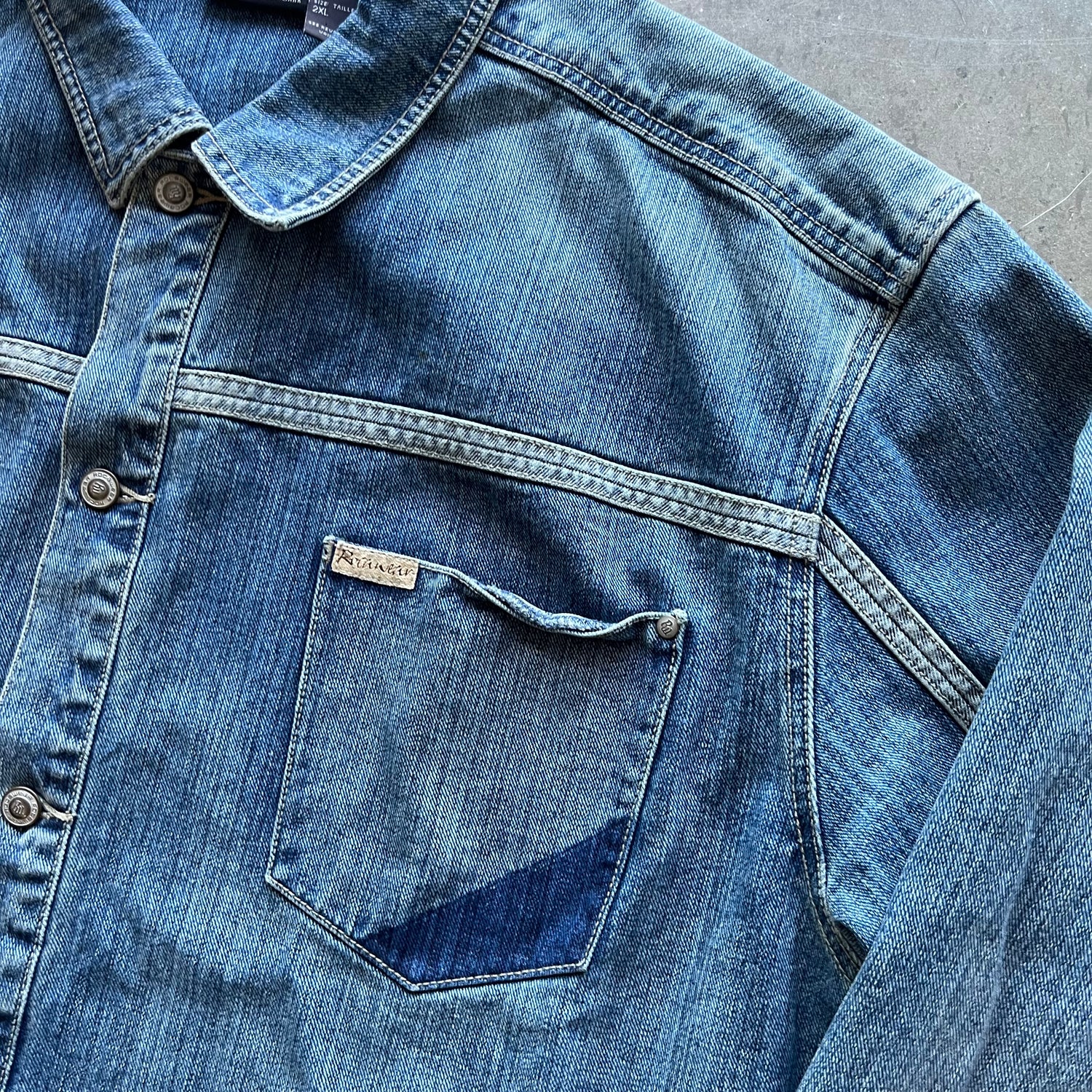 XXL 00s Roca Wear Denim Jacket