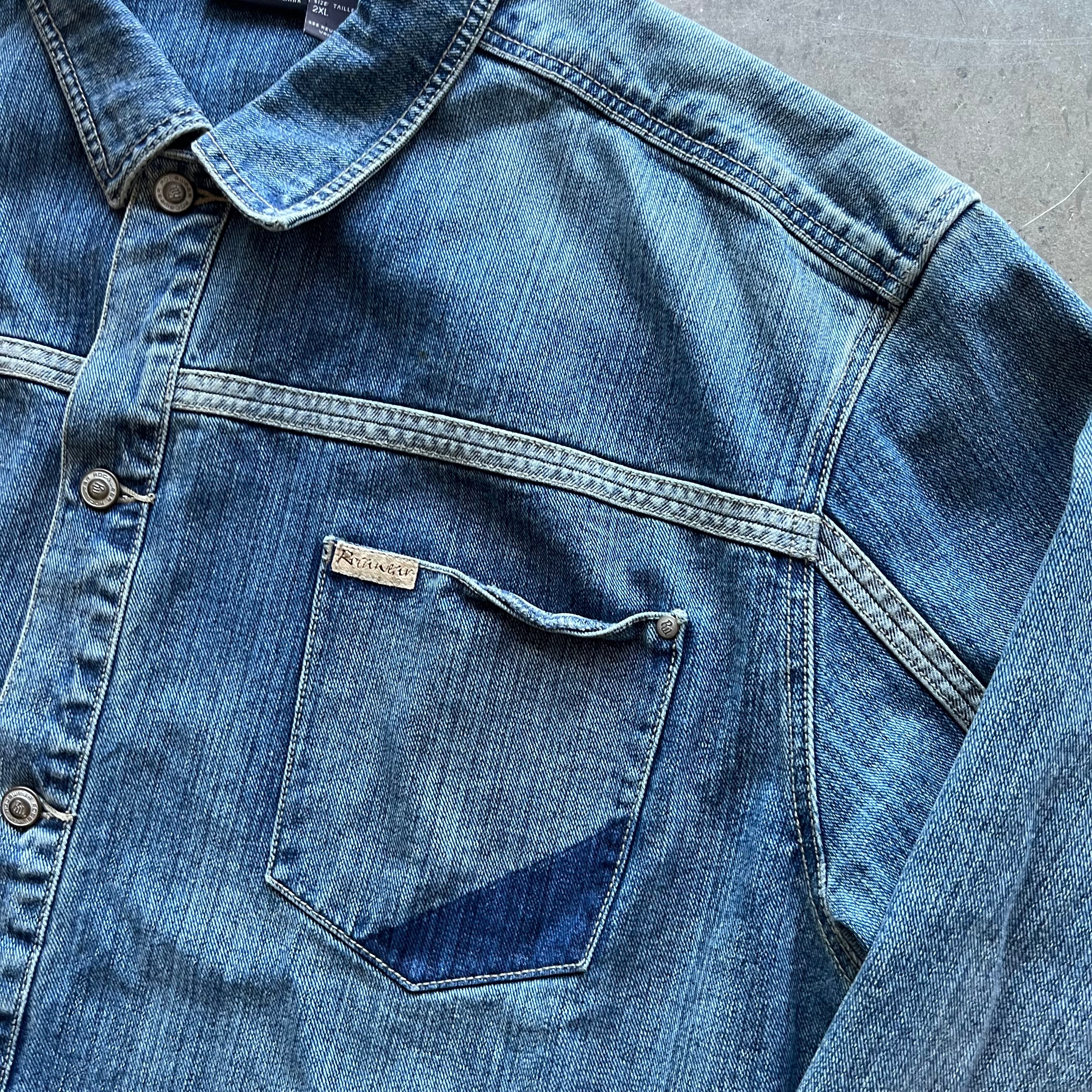 XXL 00s Roca Wear Denim Jacket