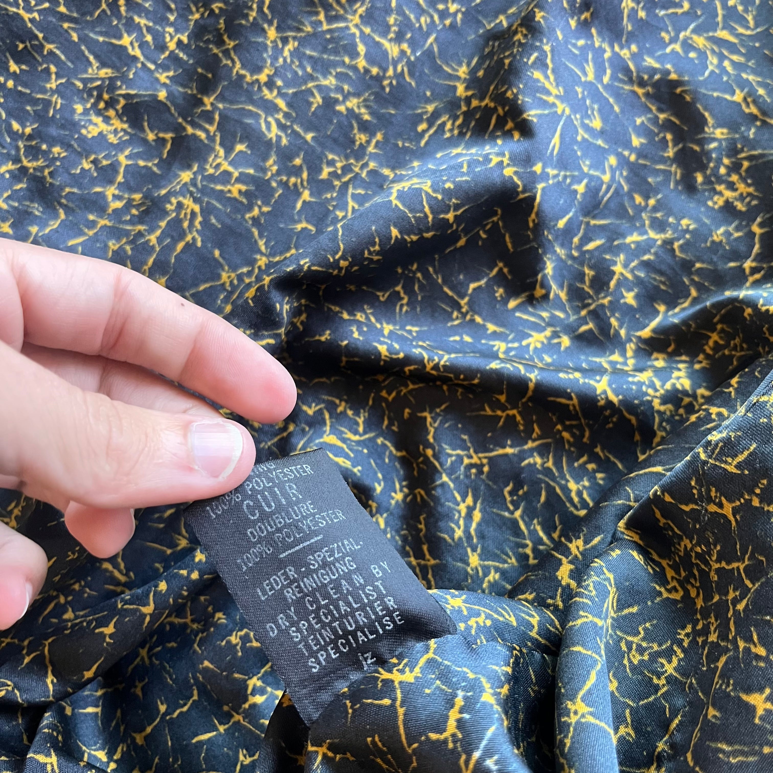 XL 90s Echtes Leder German Leather Jacket