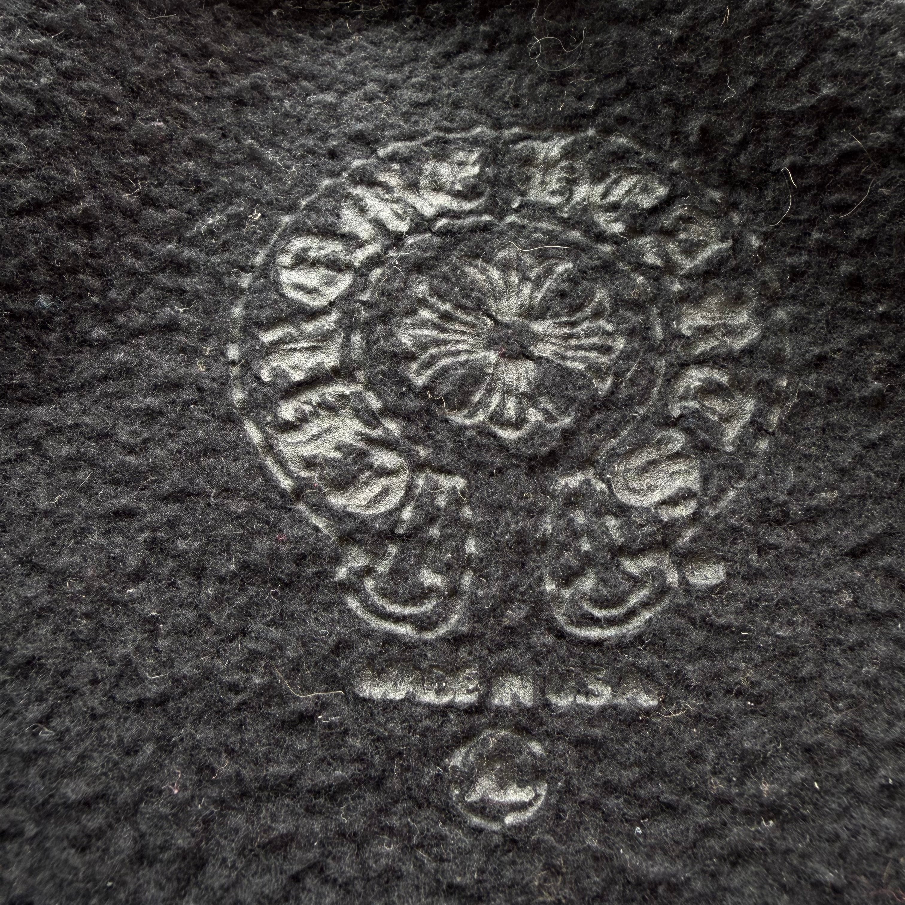 XL Chrome Hearts Floral Horseshoe Logo Crewneck Black