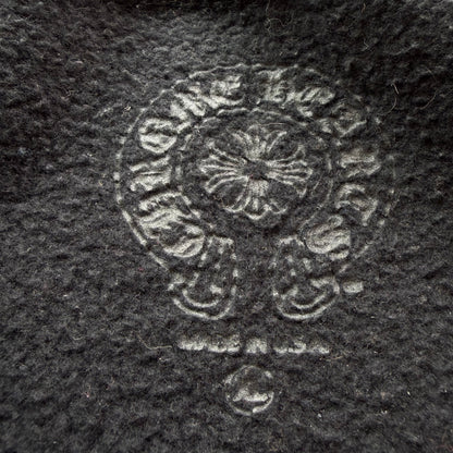 XL Chrome Hearts Floral Horseshoe Logo Crewneck Black