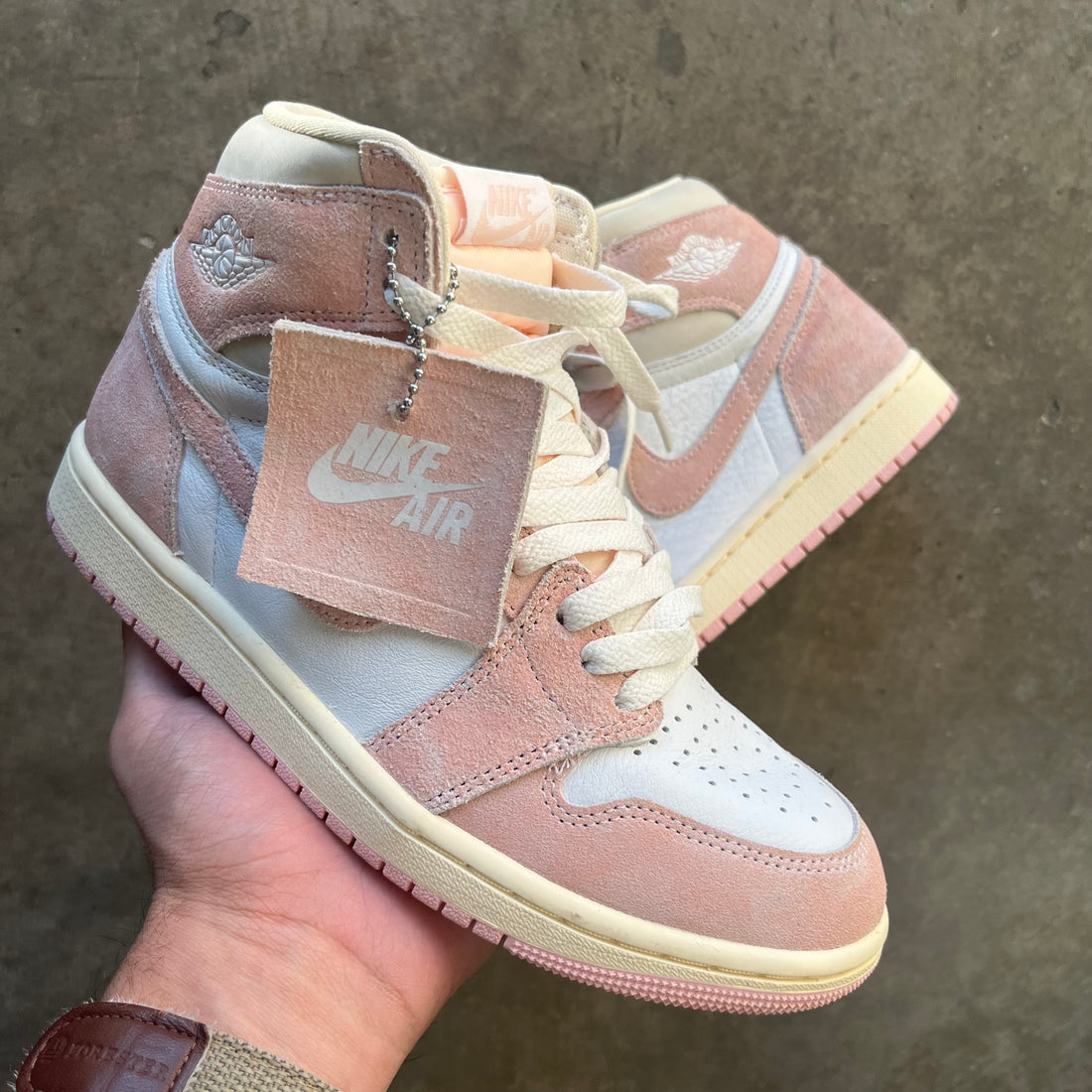 5.5 Used Jordan 1 High Washed Pink