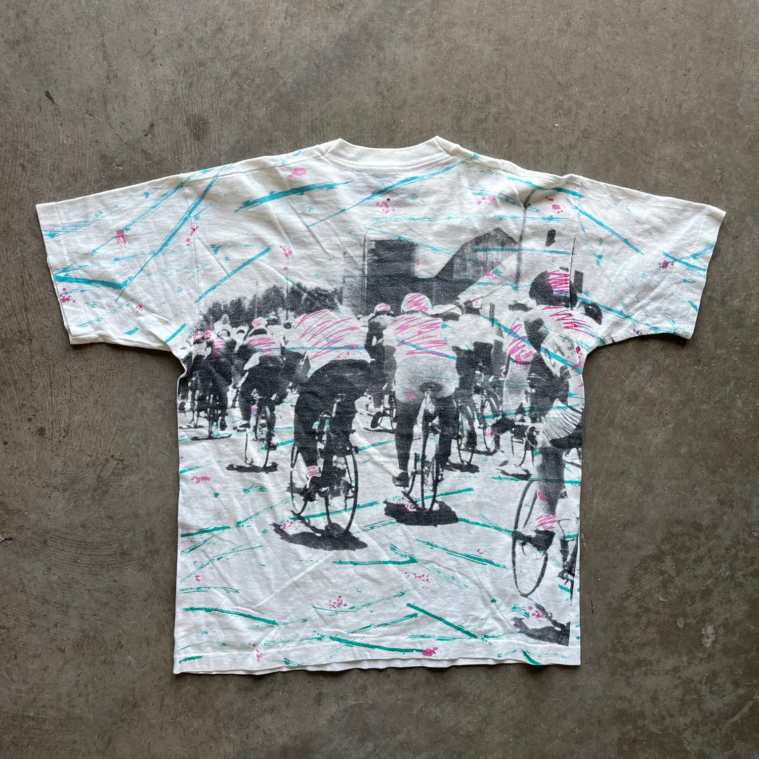 L 90s Cycling AOP