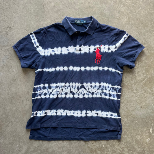 XL 00s Navy Polo Shirt