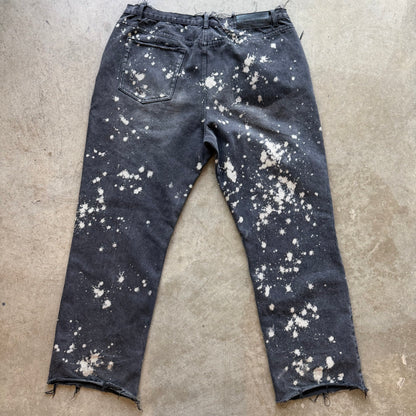 40x32 Homme Femme Bleached Jeans