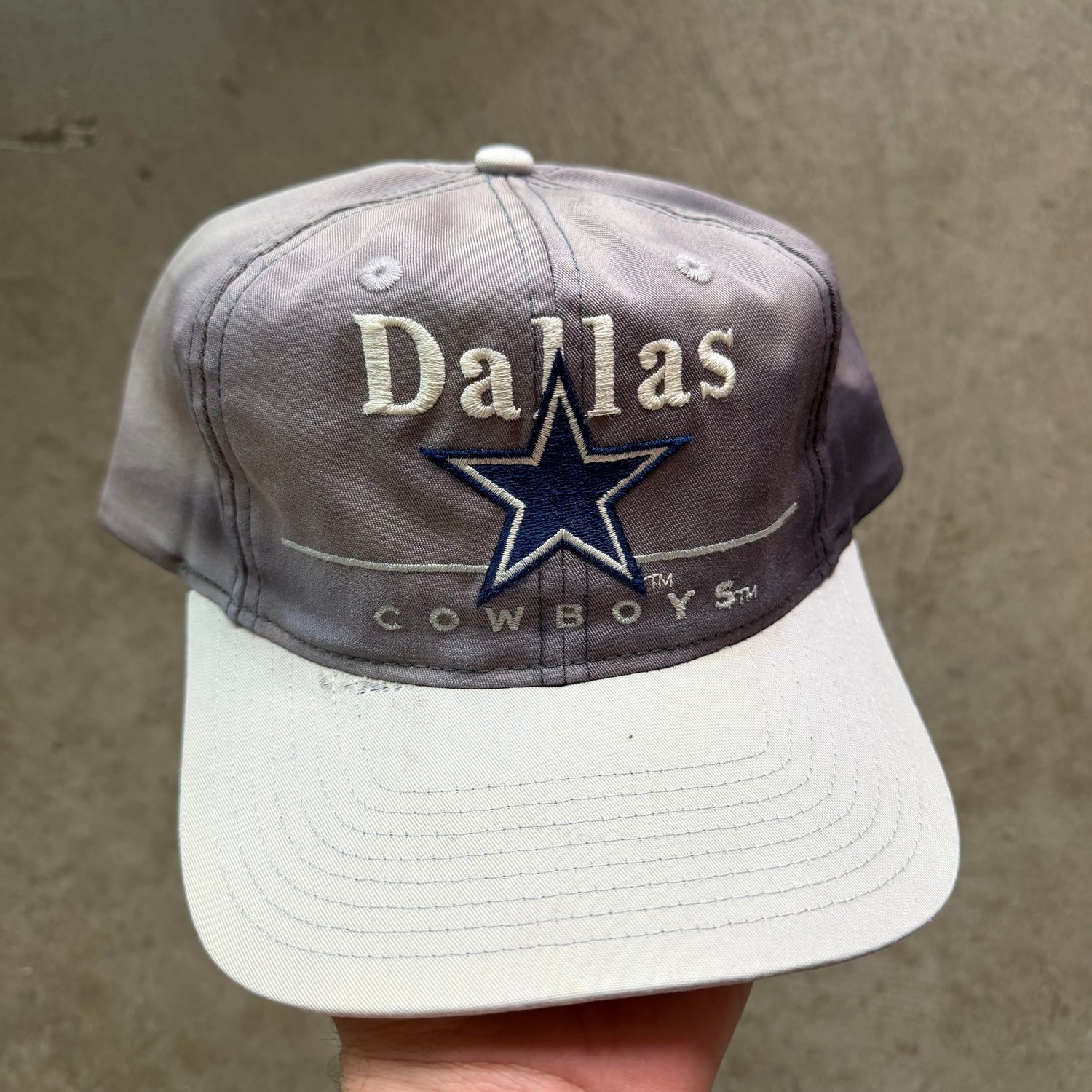 90s Faded Cowboys Hat