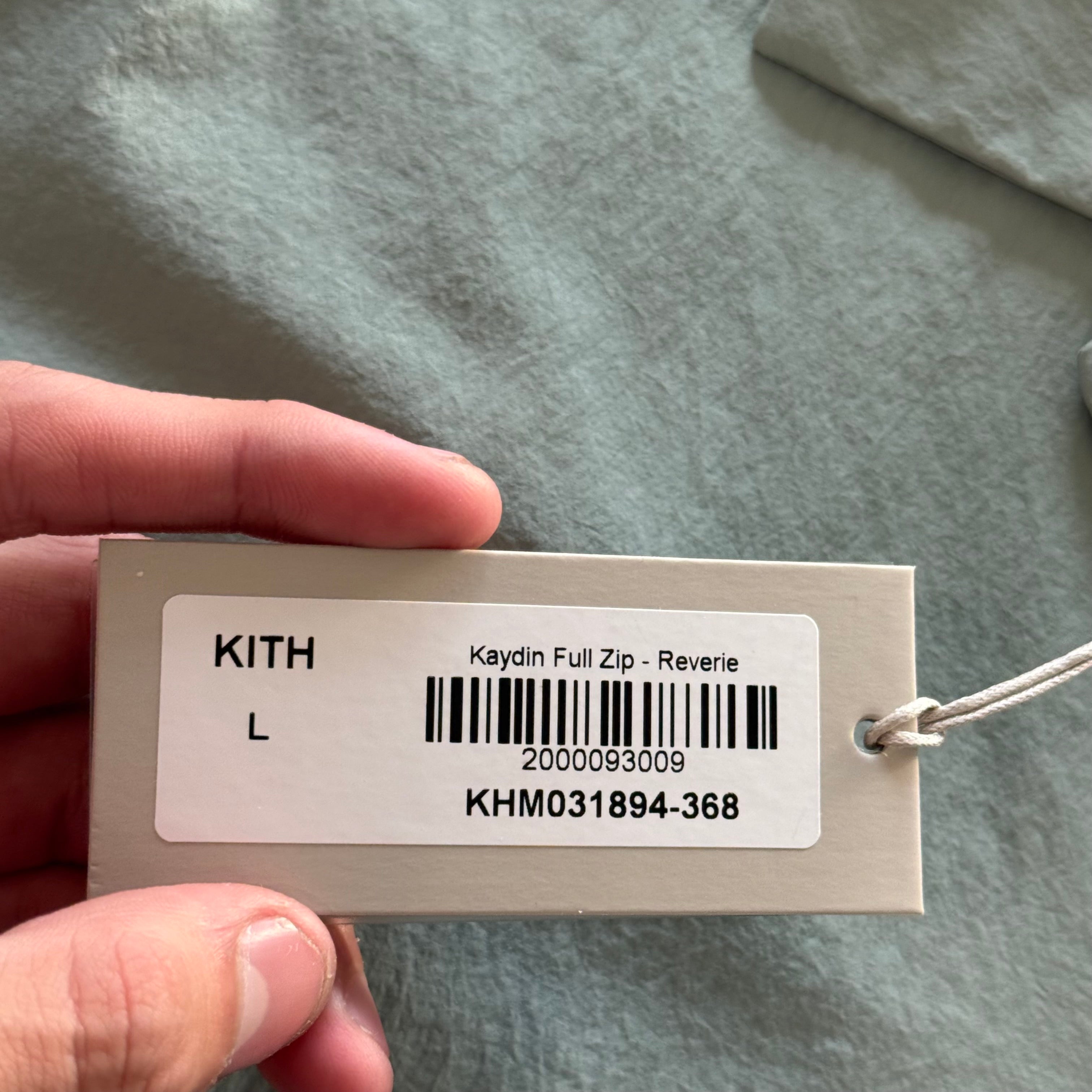 L Kith Kaydin Full Zip Green