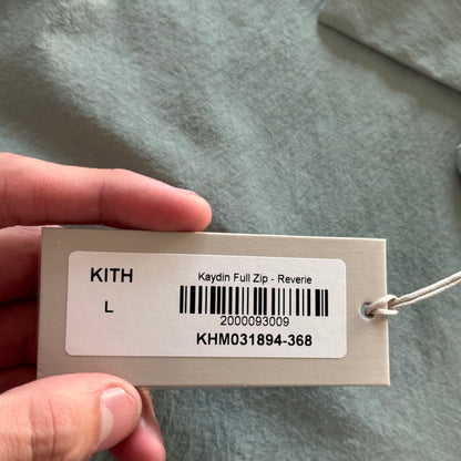 L Kith Kaydin Full Zip Green