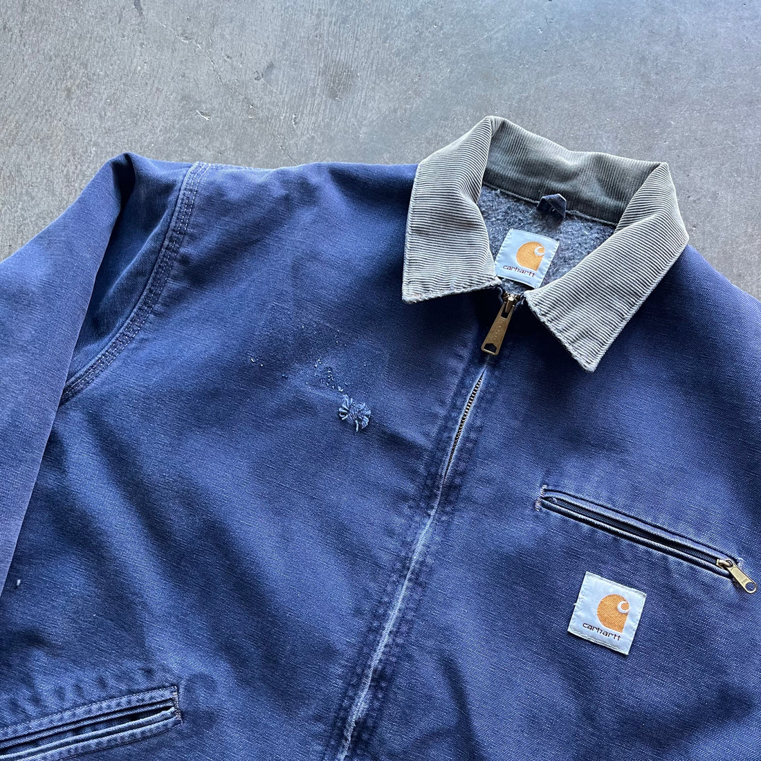 L 90s Blanket Lined Carhartt Detroit Jacket