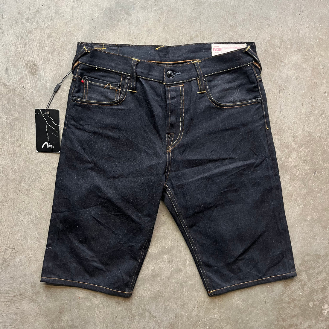 32w Brand New Evisu Kuro Shorts