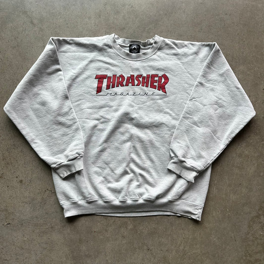 L 00s Thrasher Crewneck