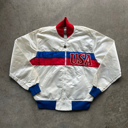 XL 80s USA Bomber Jacket