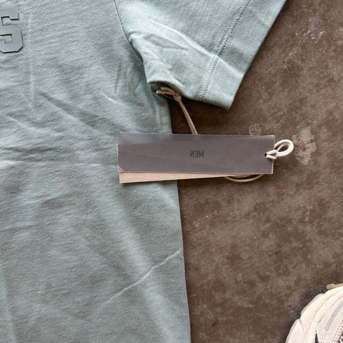 M Fear of God Essentials Tee Seafoam