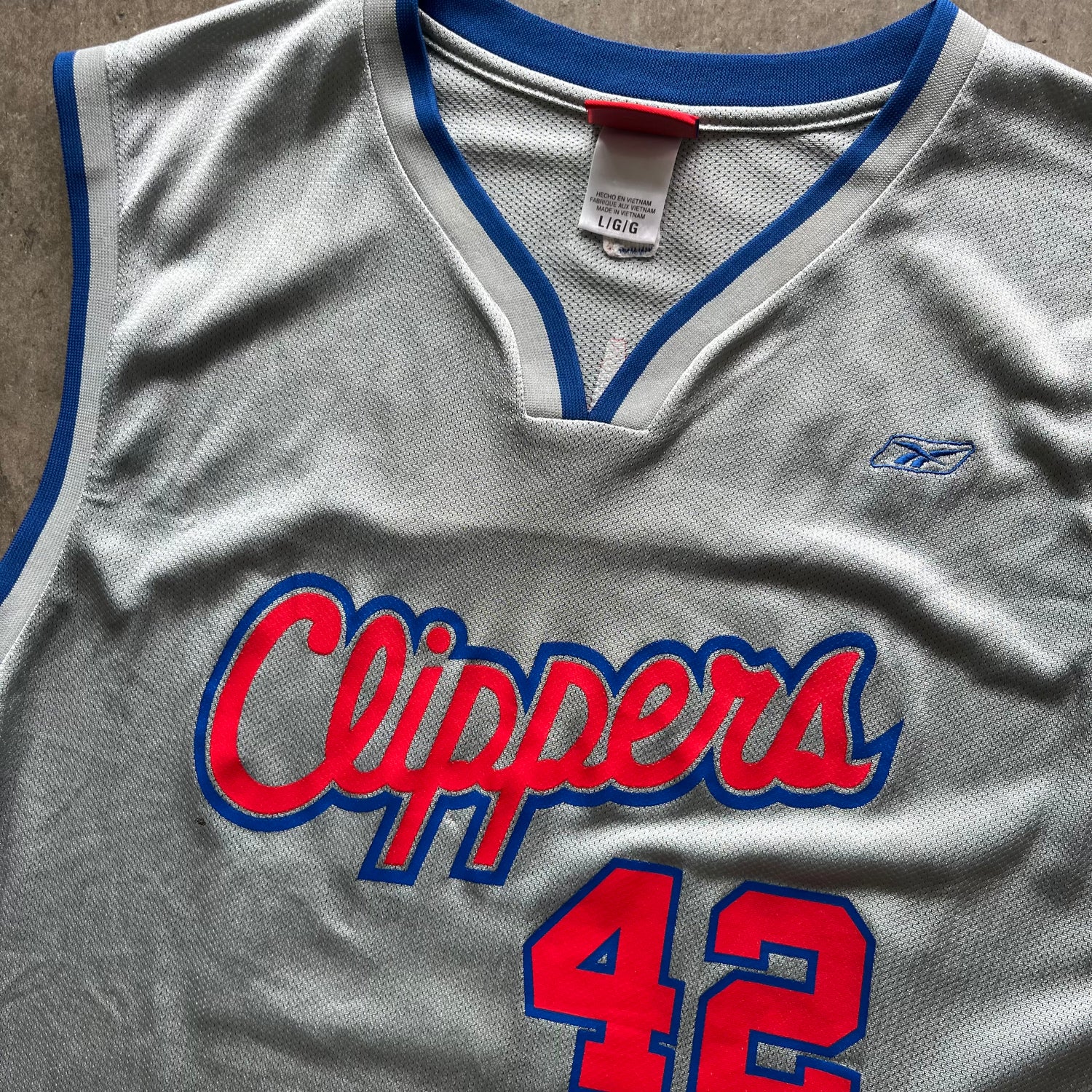 L 00s Clippers Brand Jersey