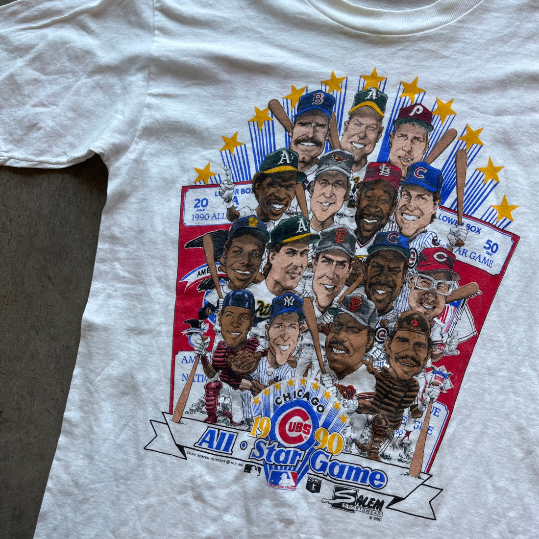 M 1990 MLB All Star Game Tee