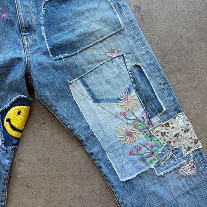 38W Kapital Okabilly Gypsy Denim