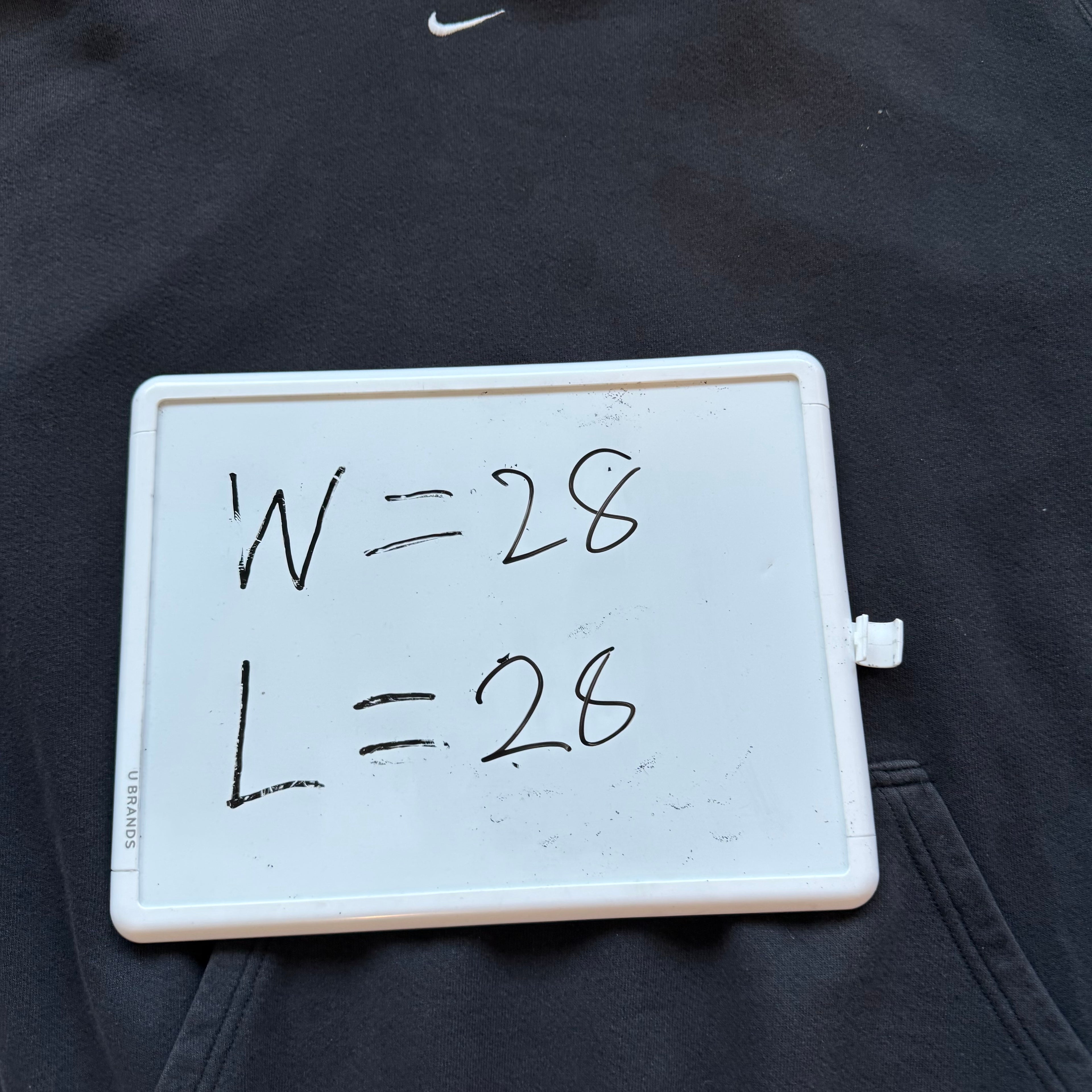 XXL 00s Black Nike Center Swoosh