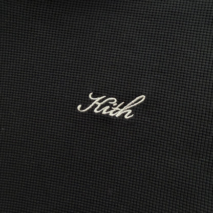 S Kith Micro Waffle Drew Polo