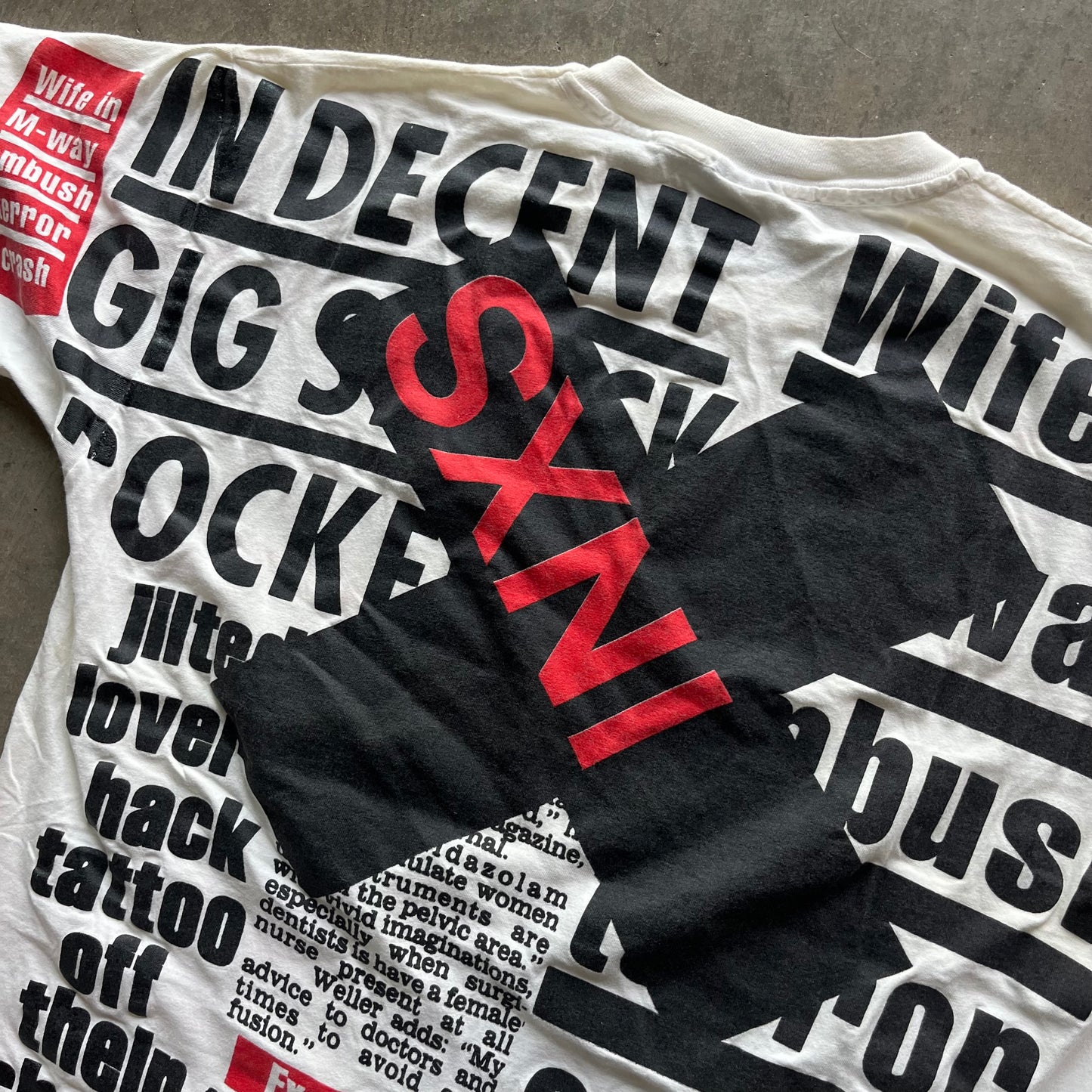 XL 90s INXS Concert Tee