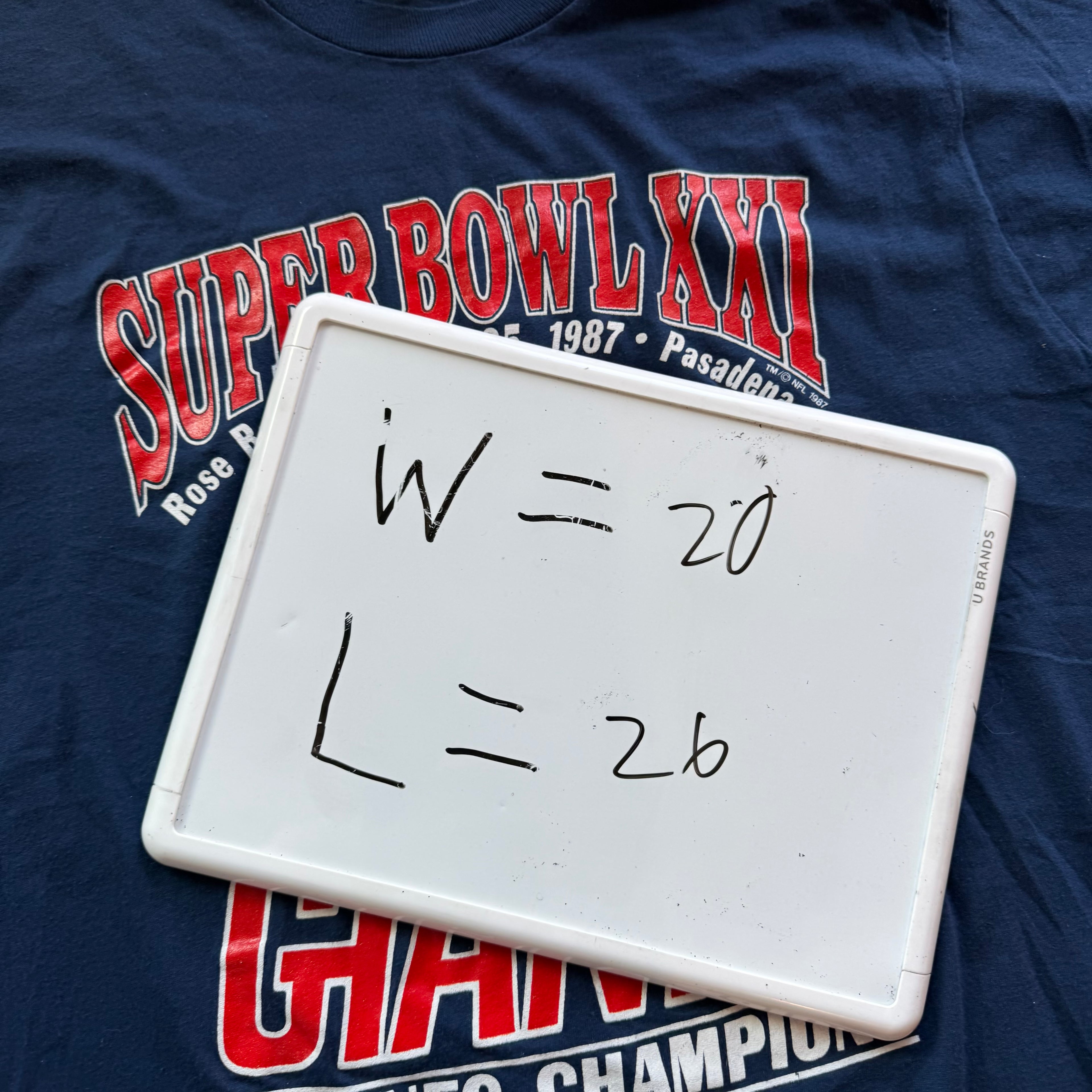 L 80s New York Giants Tee