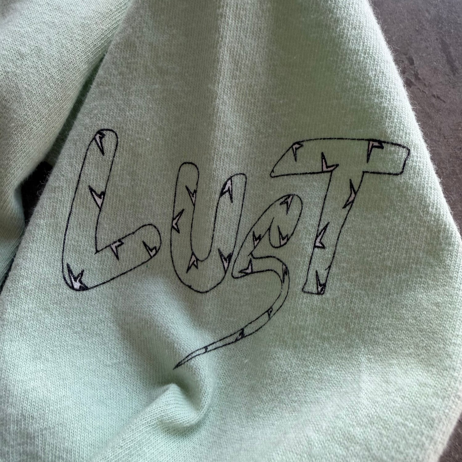 L Chrome Hearts Matty Boy Lust L/S Seagram Green