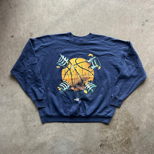 XL 90s Insane Hoops Crewneck