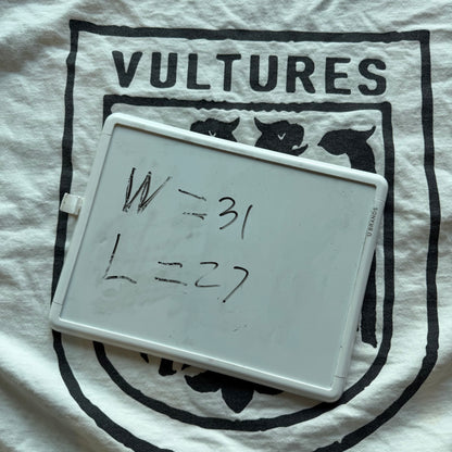 XL White Vultures Tee