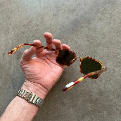 Krewe Colton Tortoise Shell Sunglasses