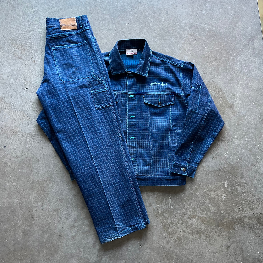 L 90s Fubu Denim Set
