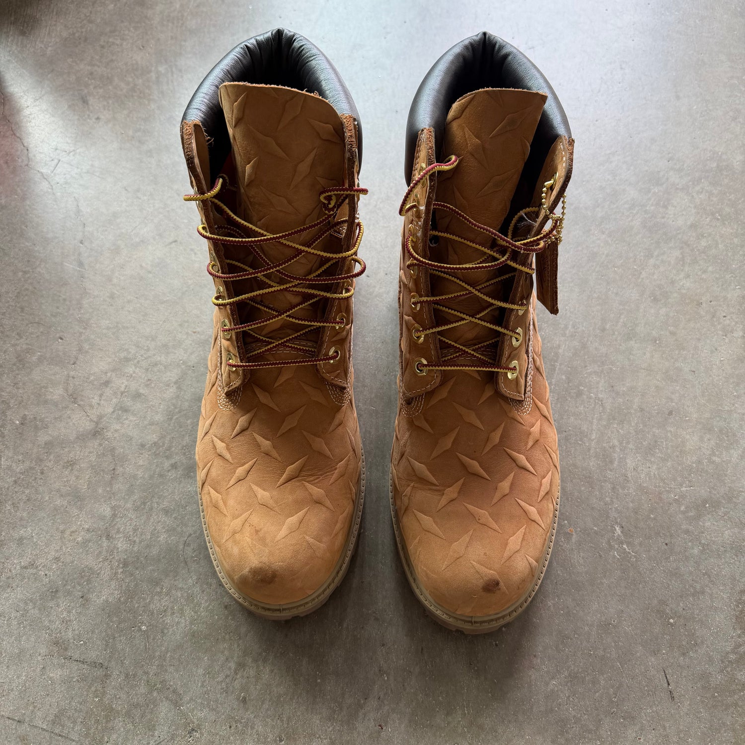 11 Used Supreme Timberland Diamond Plate Brown