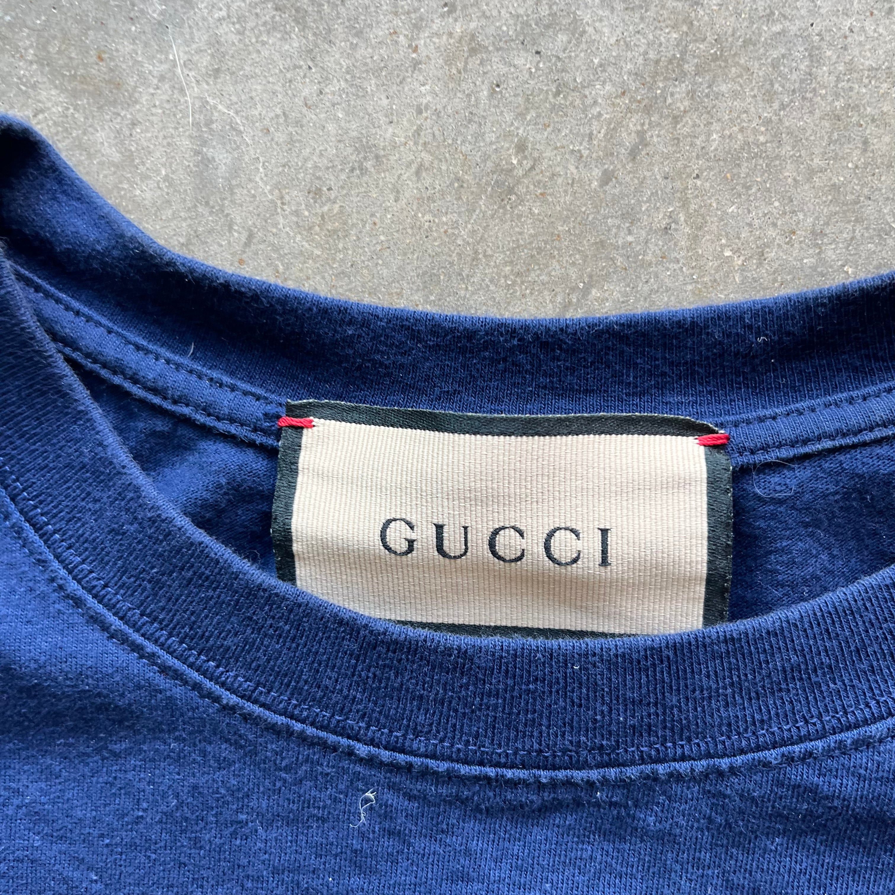 XS Gucci Palm Tree Tee