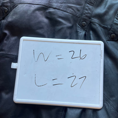 XL 90s Echtes Leder German Leather Jacket