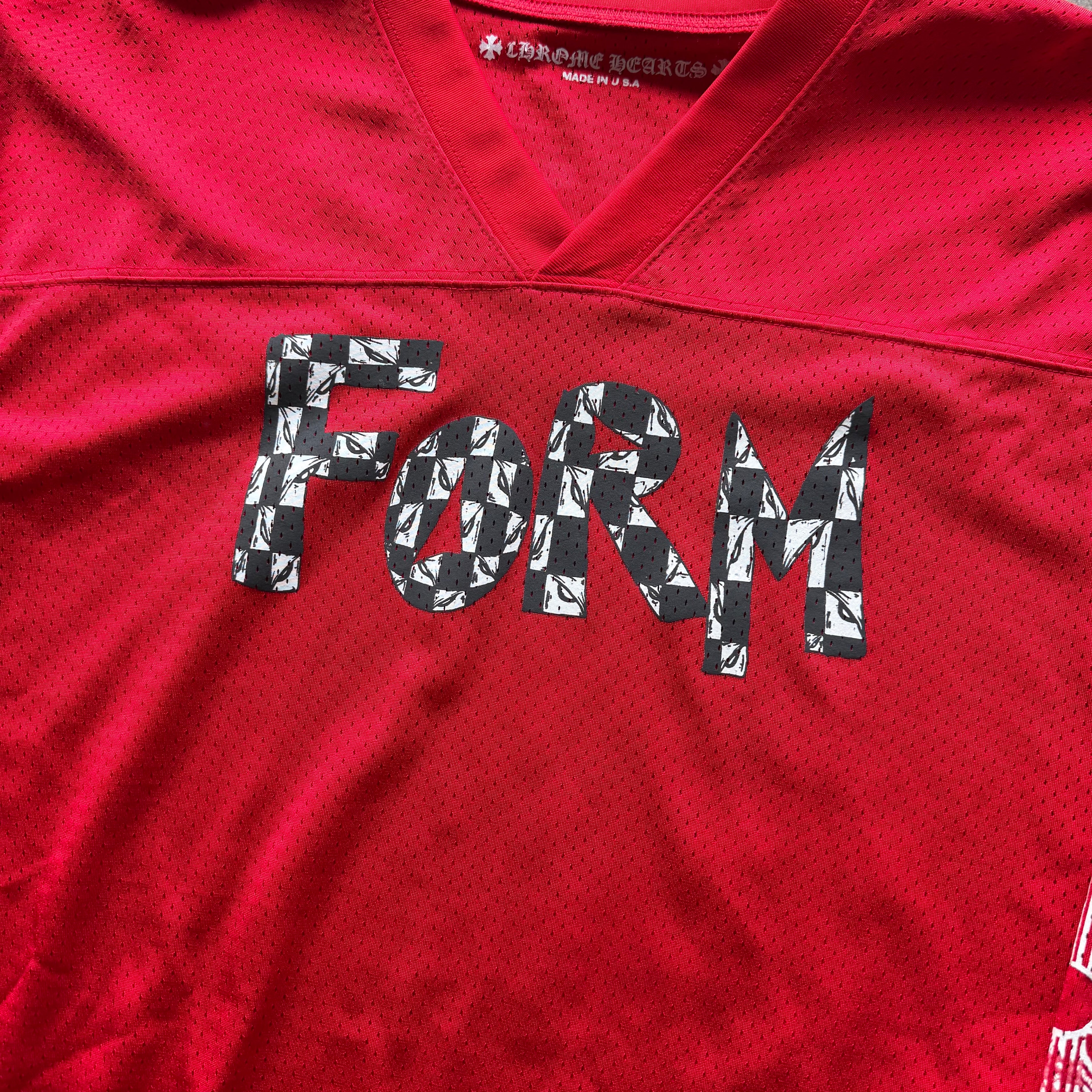 L Chrome Hearts Matty Boy Mesh Jersey Red